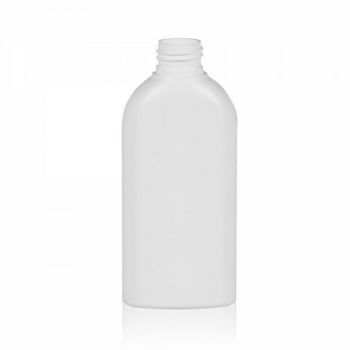 150 ml Flasche Basic Oval HDPE weiẞ 24.410