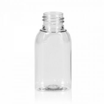 50 ml Flasche Basic Oval PET transparent 24.410