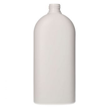 500 ml Flasche Basic Oval HDPE weiẞ 24.410