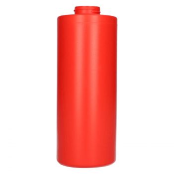 1000 ml Flasche Sauce round MIX LDPE-HDPE rot 38.400