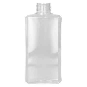 250 ml flasche Basic Rectangle PET Transparent 28.410