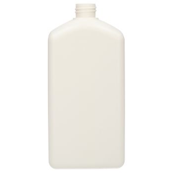 1000 ml Flasche Standard Square 100% Recyclet HDPE weiẞ 28.410