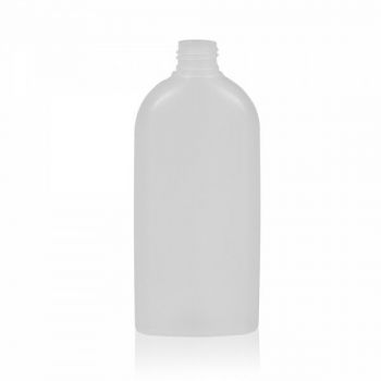 250 ml Flasche Basic Oval HDPE natur 24.410