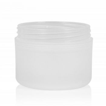 100 ml Tiegel Frosted Soft PP natur dubbelwand