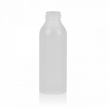 100 ml Flasche Basic Round HDPE natur 24.410