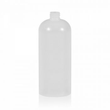 1000 ml Flasche Basic Round HDPE natur 28.410