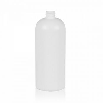 1000 ml Flasche Basic Round HDPE weiẞ 28.410