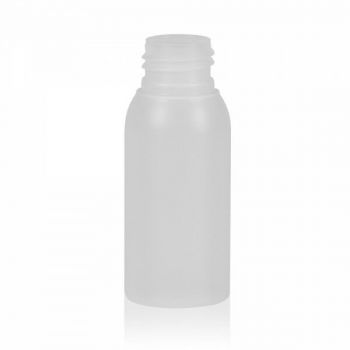 50 ml Flasche Basic Round HDPE natur 24.410