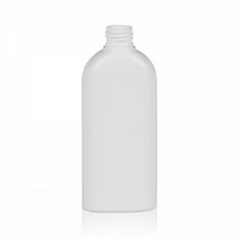 200 ml Flasche Basic Oval HDPE weiẞ 24.410