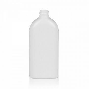 300 ml Flasche Basic Oval HDPE weiẞ 24.410